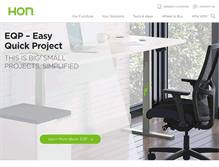 Tablet Screenshot of hon.com
